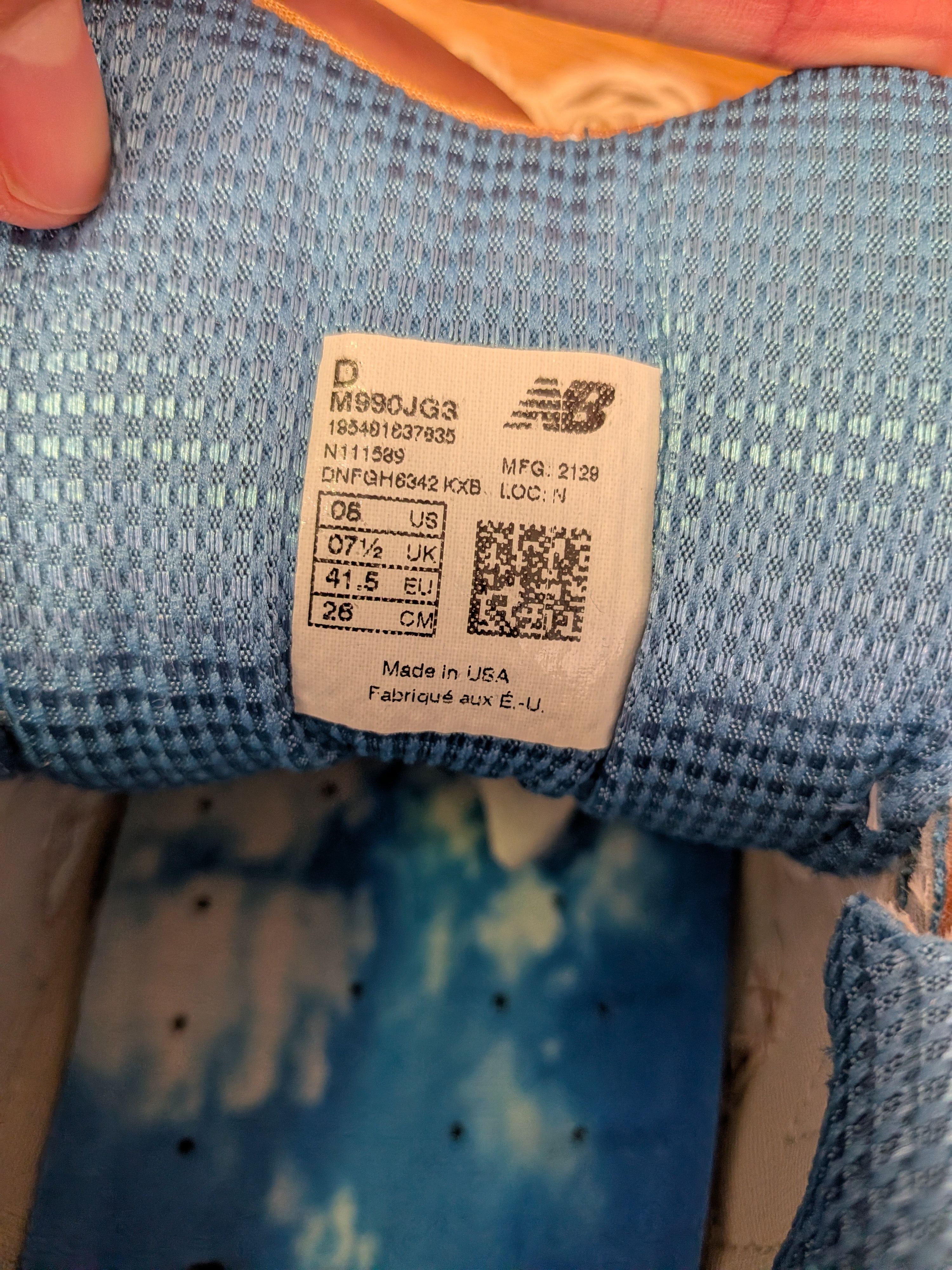 Joe Freshgoods × New Balance Joe Fresh Goods x New Balance 990v3 "Outside Clothes" Size US 8 / EU 41 - 8 Thumbnail