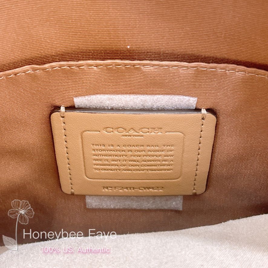 Coach Georgia Satchel In Signature Canvas CW422 Size ONE SIZE - 5 Thumbnail