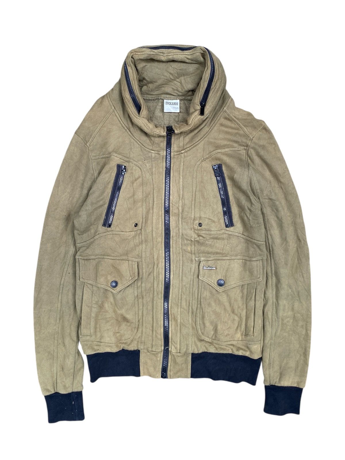 BUFFALO BOBS 2000s Buckaroo - Apocalypse Style Army Bono Jacket Size US L / EU 52-54 / 3 - 1 Thumbnail
