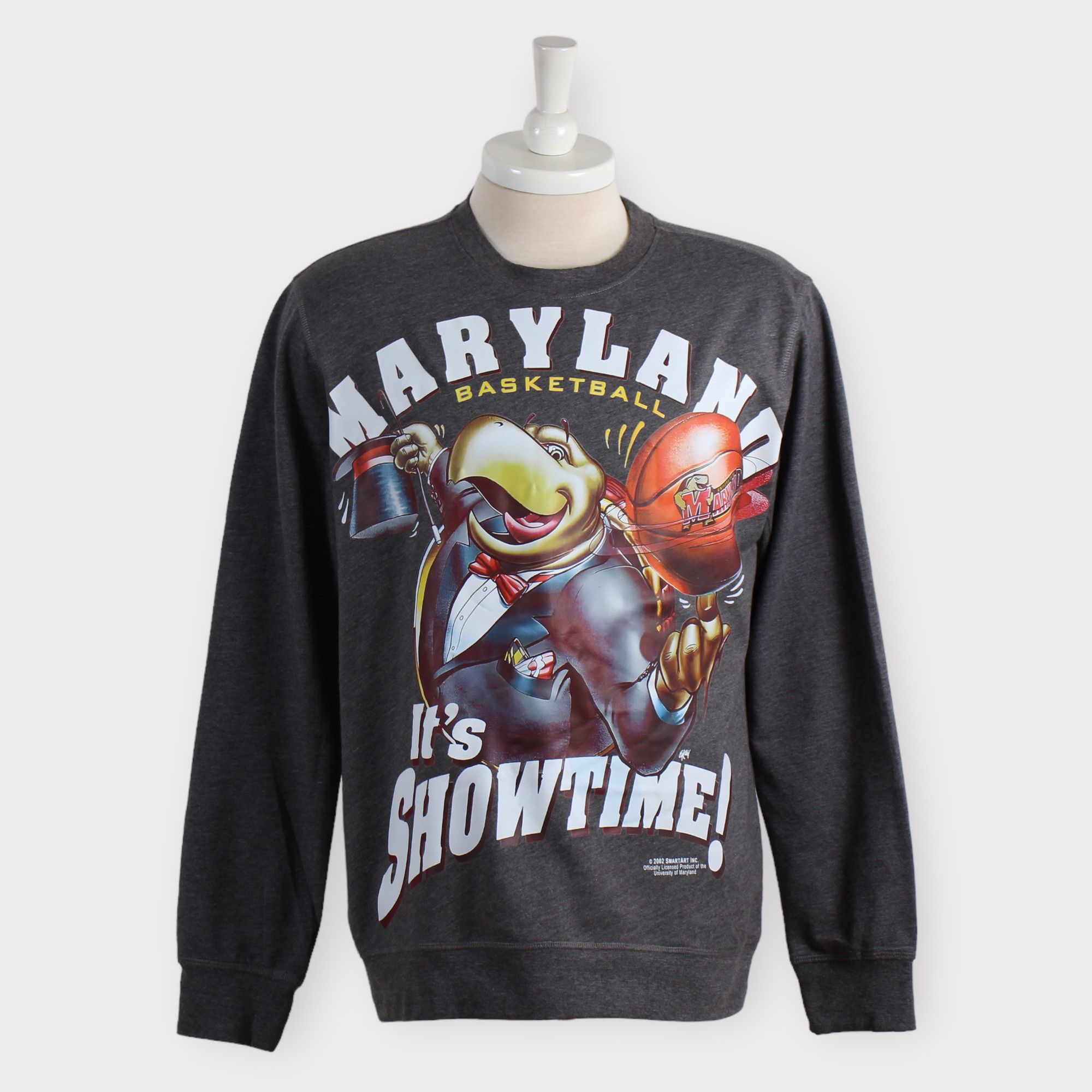 image of American College x Collegiate Vintage 00S Maryland Terrapins Sweatshirt/shirt/hoodie/gift in Grey (