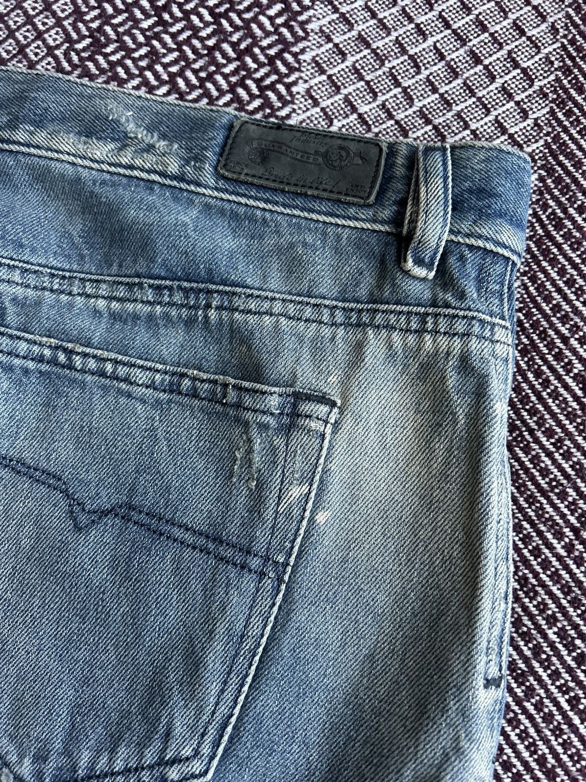 Diesel Vintage Diesel Mini Skirt Distressed Y2K Faded 00s Size 30 Size 30" / US 8 / IT 44 - 5 Thumbnail