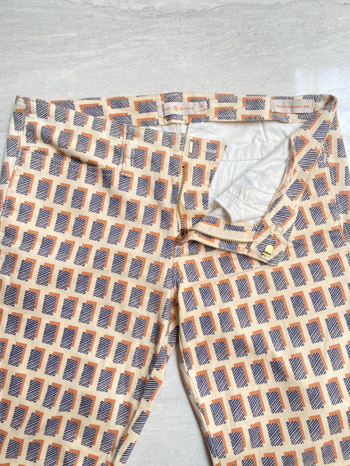 Tory Burch TORY BURCH Cropped Skinny Jean Size 30" / US 8 / IT 44 - 9 Thumbnail