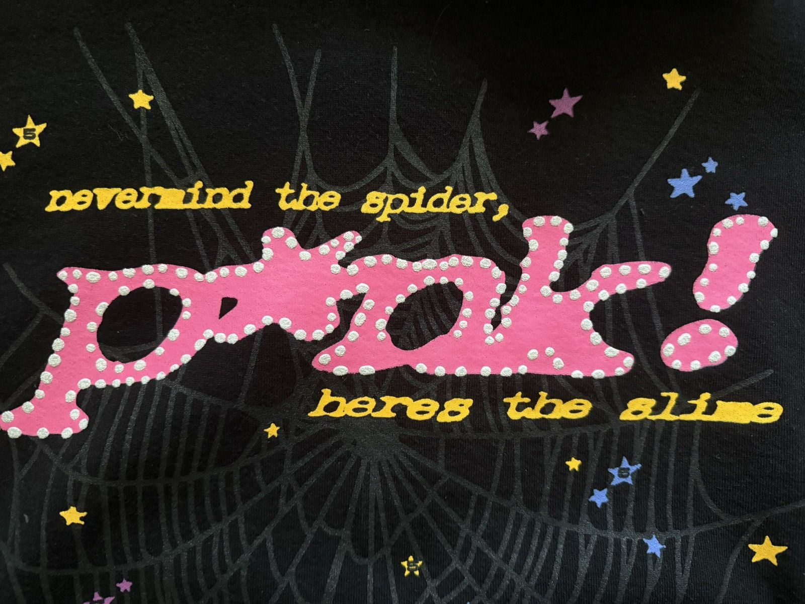 Sp5der Sp5der Hoodie "Nevermind the spider, here‘s the slime" Size US XL / EU 56 / 4 - 2 Thumbnail