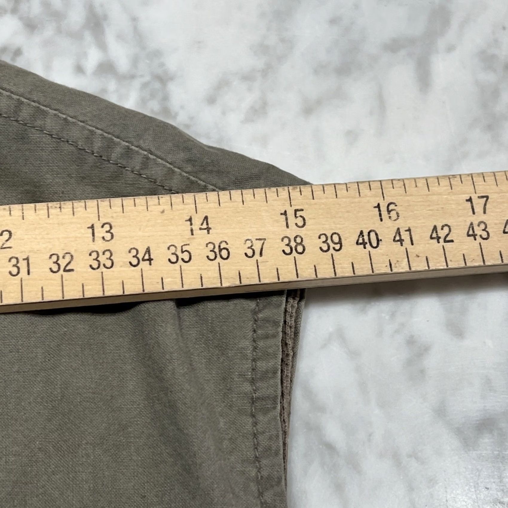 Vintage VINTAGE LL Bean Womens M Green Cotton Tropics Weights Vest Fishing Safari Multi Pockets Size M / US 6-8 / IT 42-44 - 7 Thumbnail