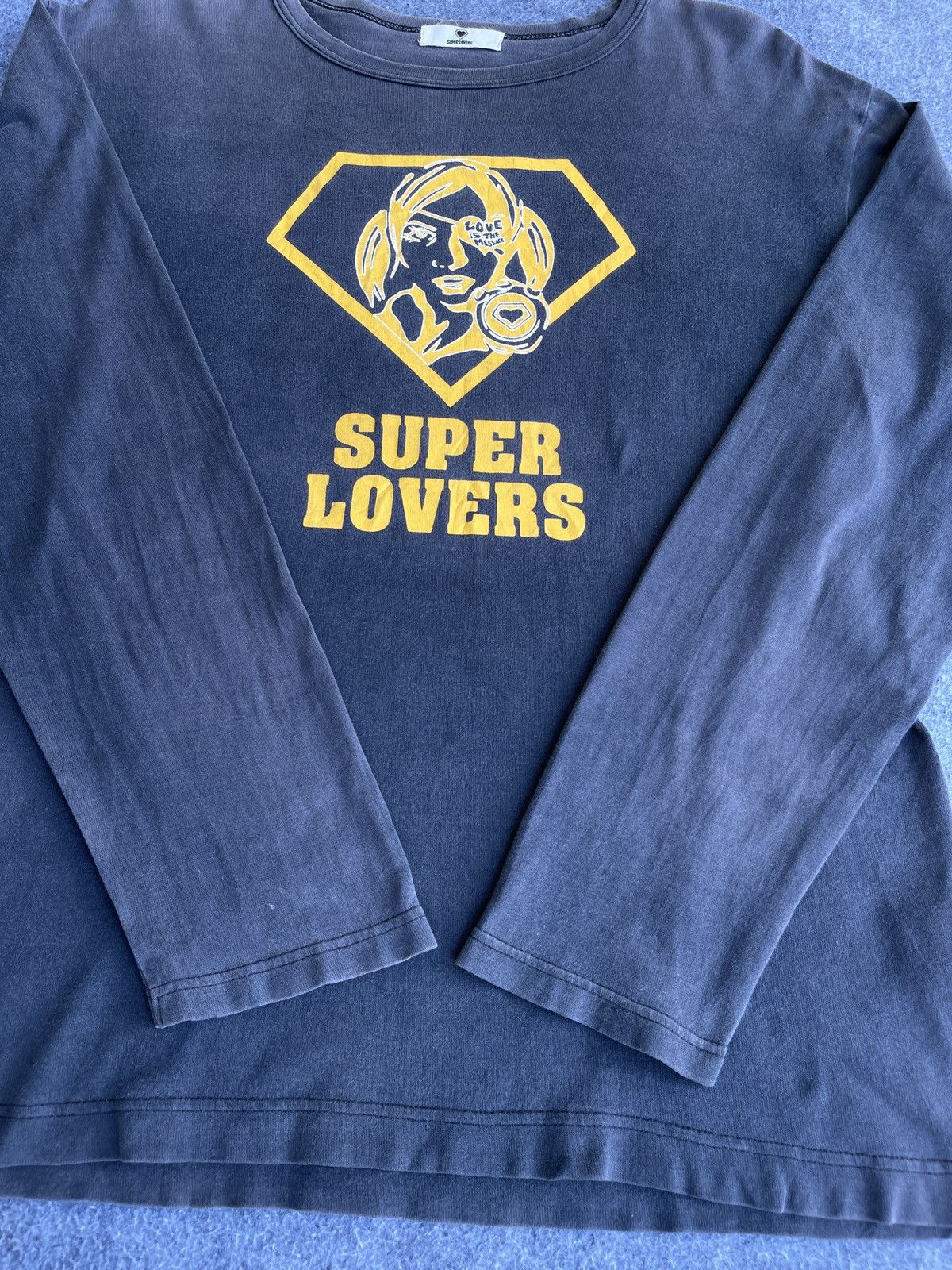 Hysteric Glamour Vtg’90s Sun Faded🔥SUPER LOVER🔥LoveisTheMessage LongSleeve Size US M / EU 48-50 / 2 - 13 Thumbnail