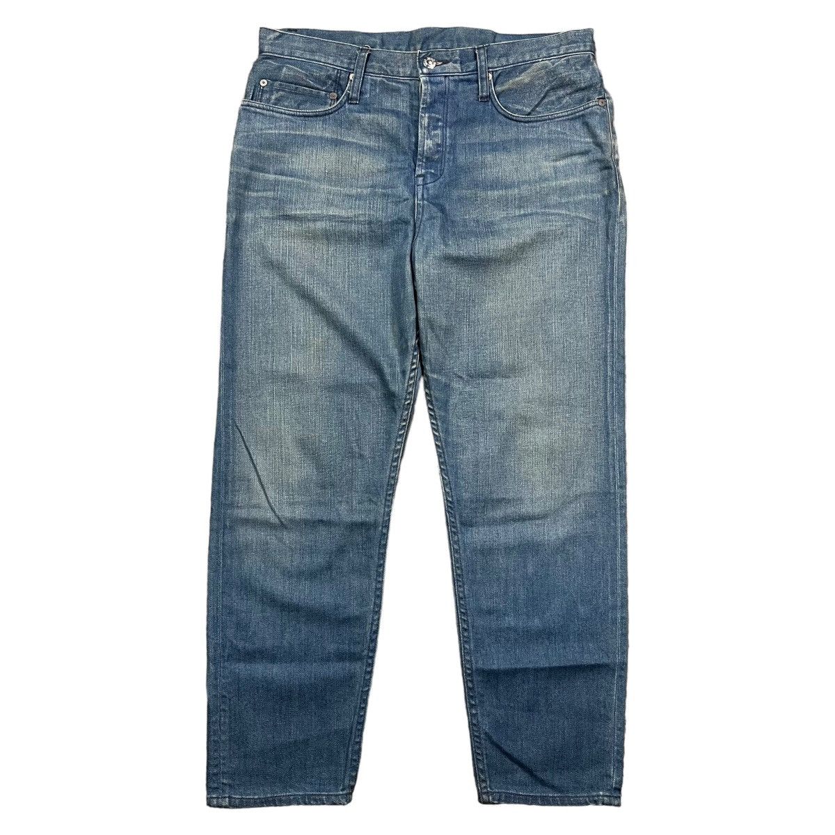 Helmut Lang Vintage Helmut Lang Button Fly Jeans Pants with Buckle Back Size US 34 / EU 50 - 1 Thumbnail