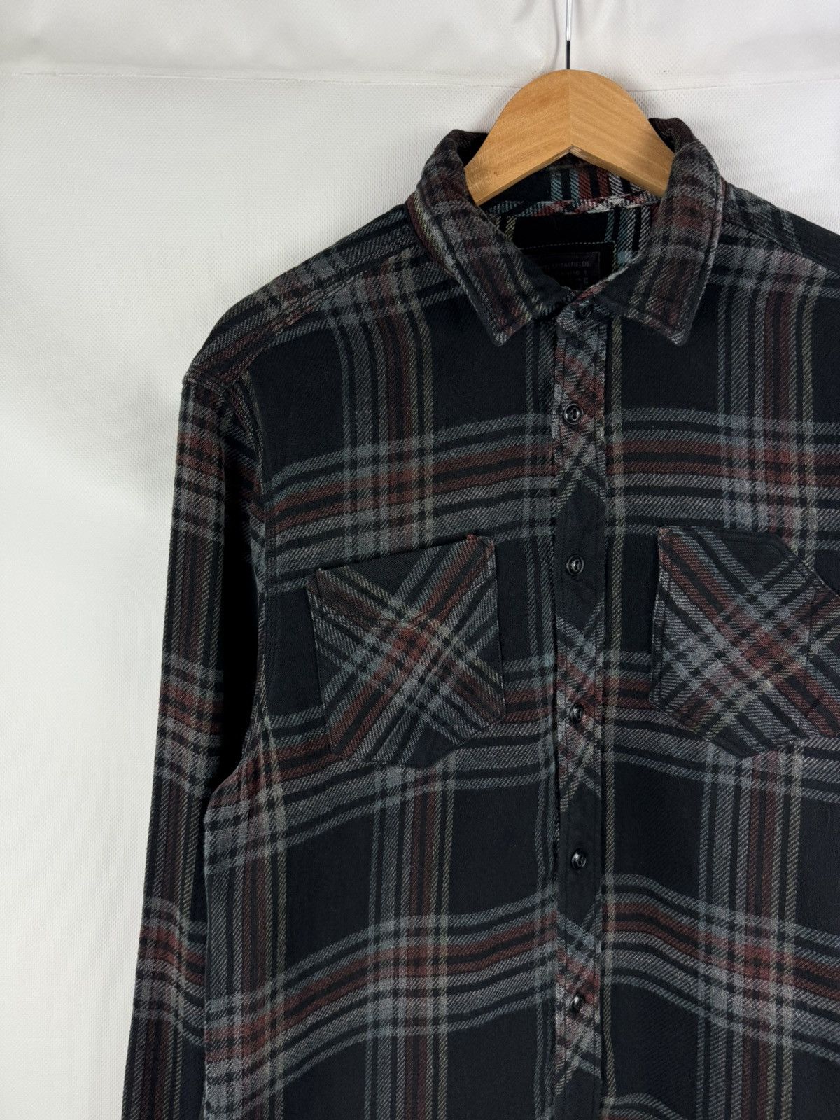 Allsaints Allsaints Finchley LS Men’s Plaid Flannel Button Up Shirt Size US L / EU 52-54 / 3 - 4 Thumbnail
