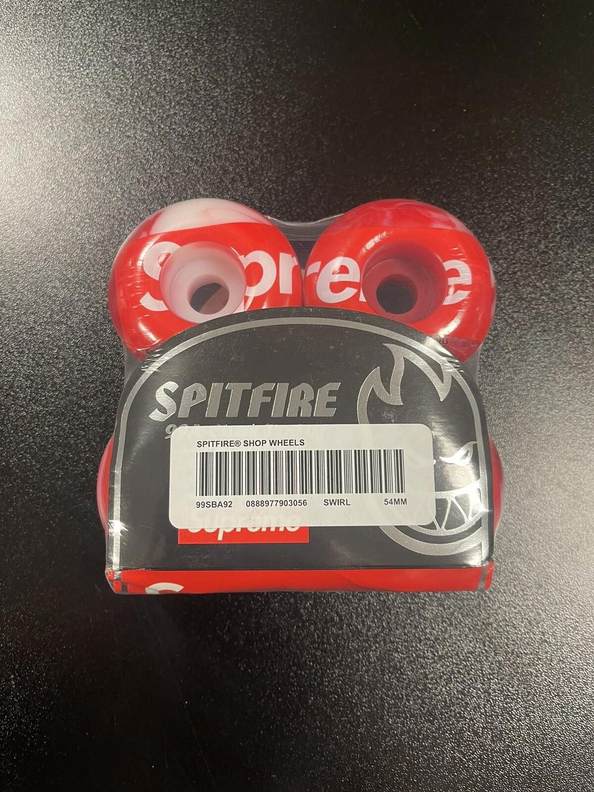 Designer Supreme/Spitfire Shop Wheels (SET OF 4) Red 52mm FW21 Size ONE SIZE - 2 Thumbnail