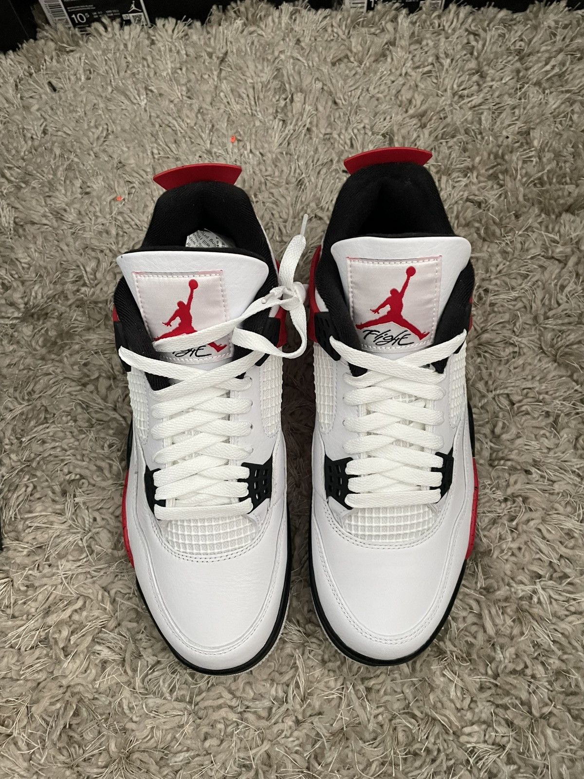 Jordan Brand Jordan 4 Red Cement Size US 9 / EU 42 - 5 Thumbnail
