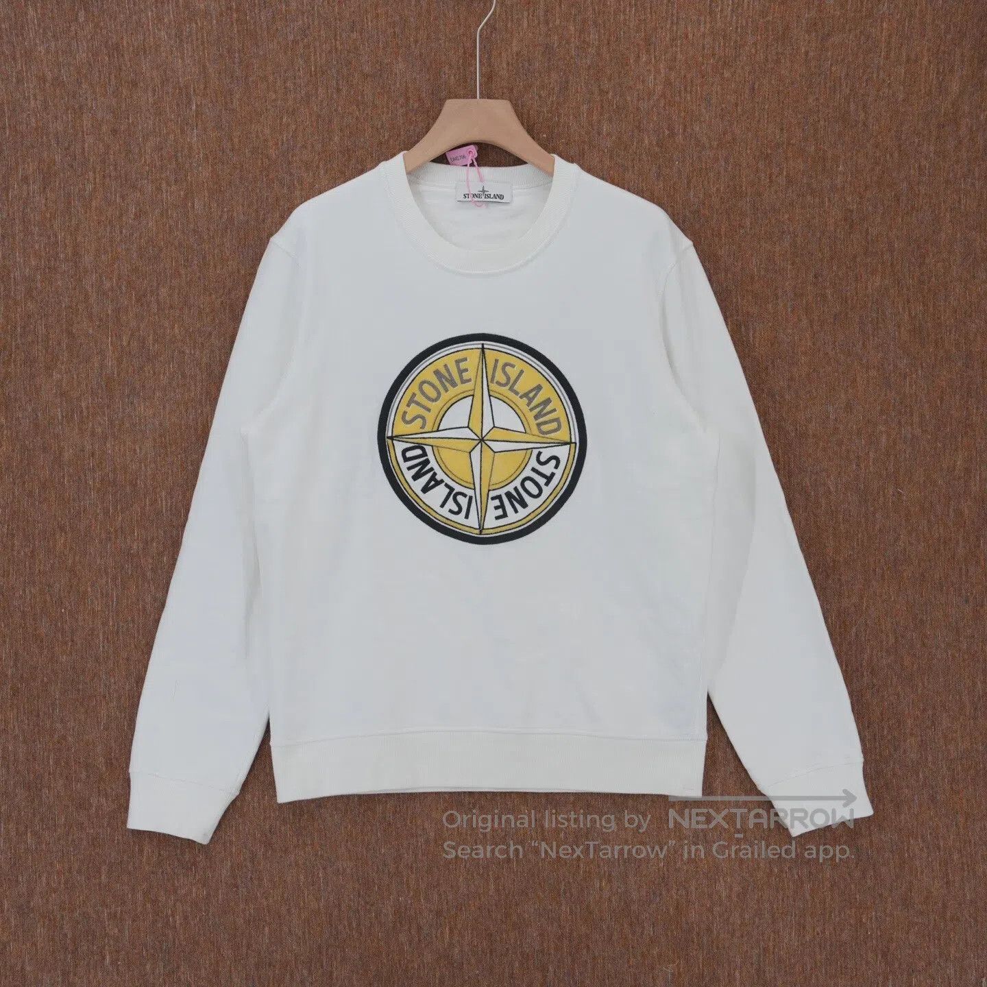 Stone Island STONE ISLAND Compass Embroidered Round-Collared Long-Sleev Size US L / EU 52-54 / 3 - 1 Thumbnail