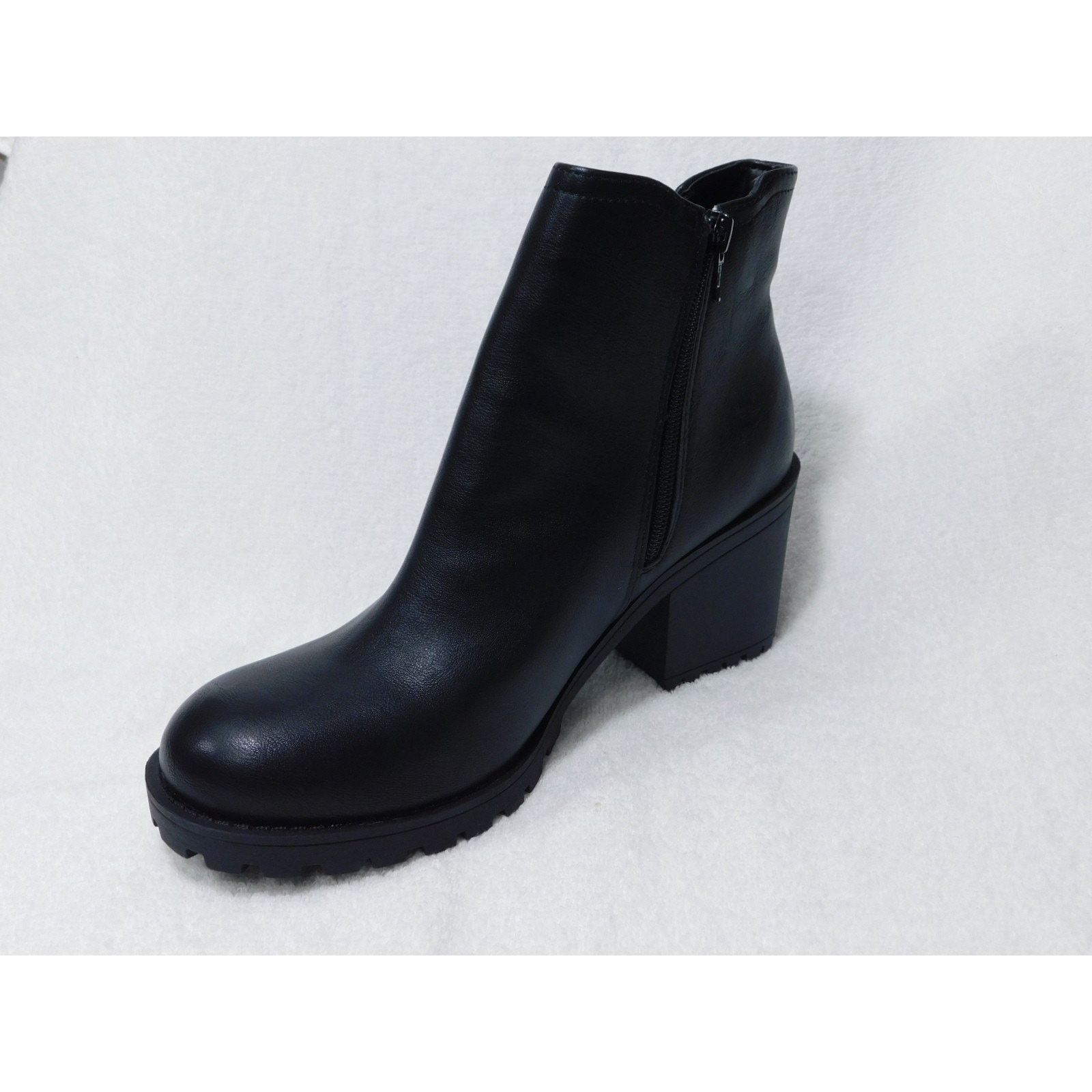 Other W686 Sun + Stone Black Morghanp Block-Heel Booties 9.5 M Size US 9.5 / IT 39.5 - 2 Thumbnail