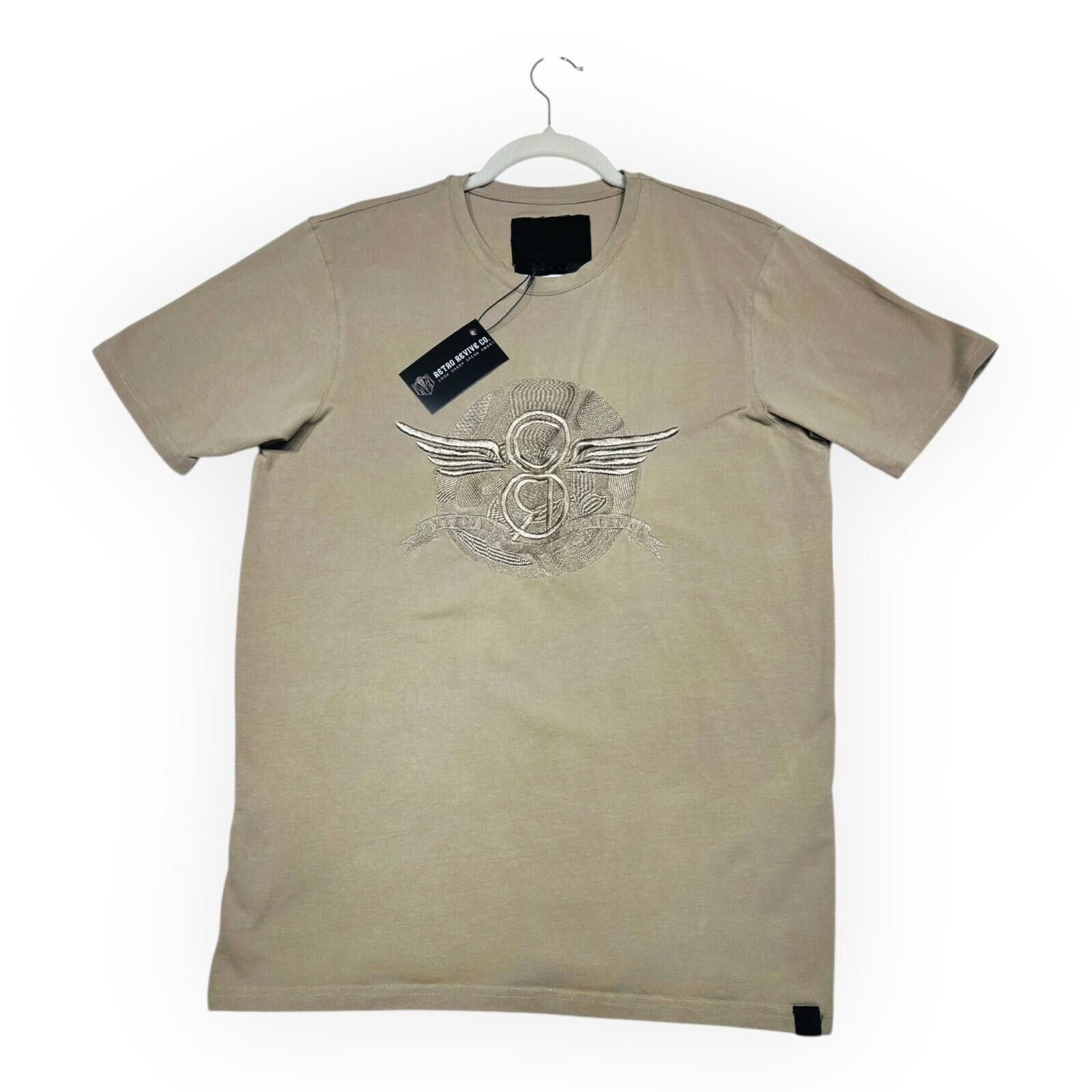 Creative Recreation Creative Recreation T-Shirt Men's UK Size L Beige Logo Size US L / EU 52-54 / 3 - 2 Thumbnail