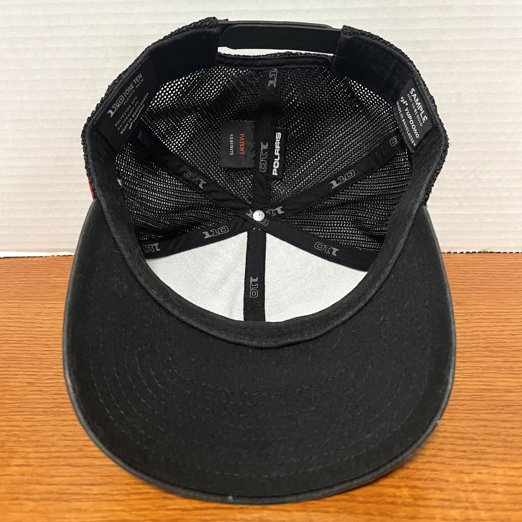 Vintage VINTAGE Yupoong Polaris Racing Hat Cap Snap Back Adjustable Black Striped 90s Punk Retro Rock Mens Adult One Size Fits Most Cap/Hat Size ONE SIZE - 7 Thumbnail