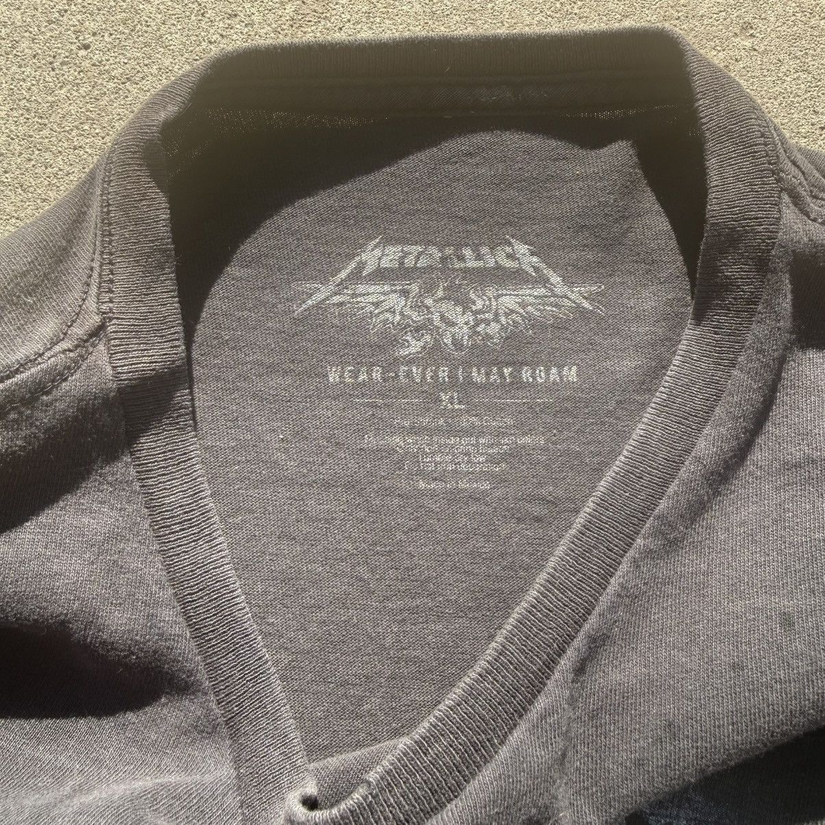 Metallica metallica vintage t Size US XL / EU 56 / 4 - 3 Thumbnail