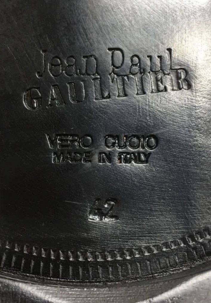 Jean Paul Gaultier Jean Paul Gaultier Jeans Golden Oxford leather shoes Size US 9 / EU 42 - 4 Thumbnail