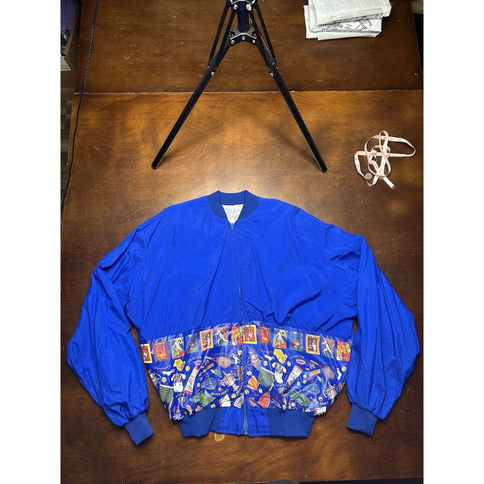 Vintage VTG 90s Official US Open Tennis Full Zip Windbreaker Rare Size US XL / EU 56 / 4 - 13 Thumbnail