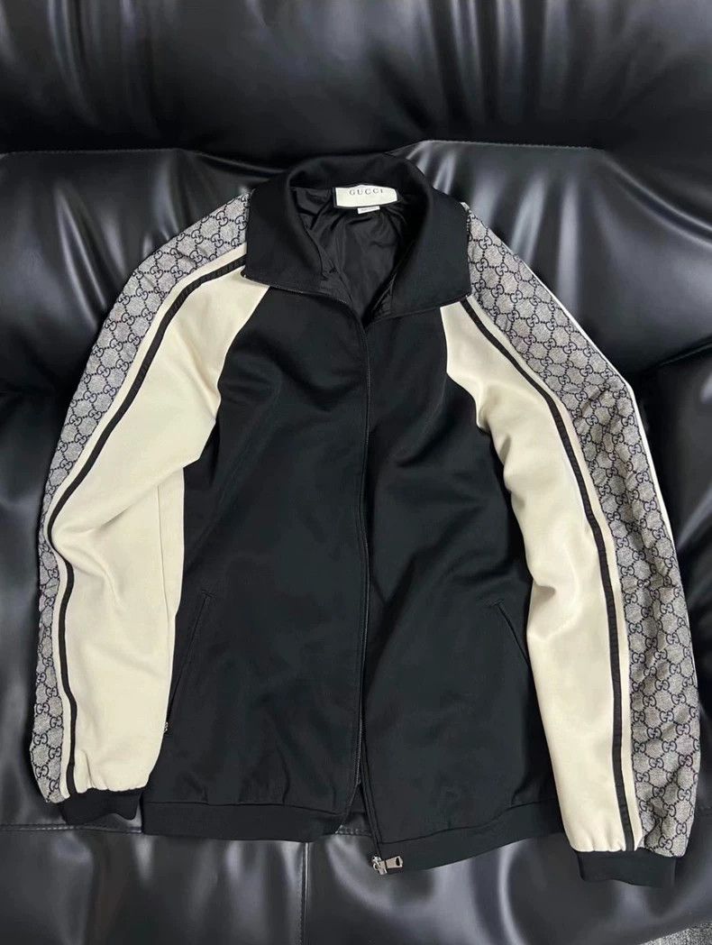 Gucci Gucci Double G full-print snake print school uniform jacket Size US L / EU 52-54 / 3 - 1 Thumbnail