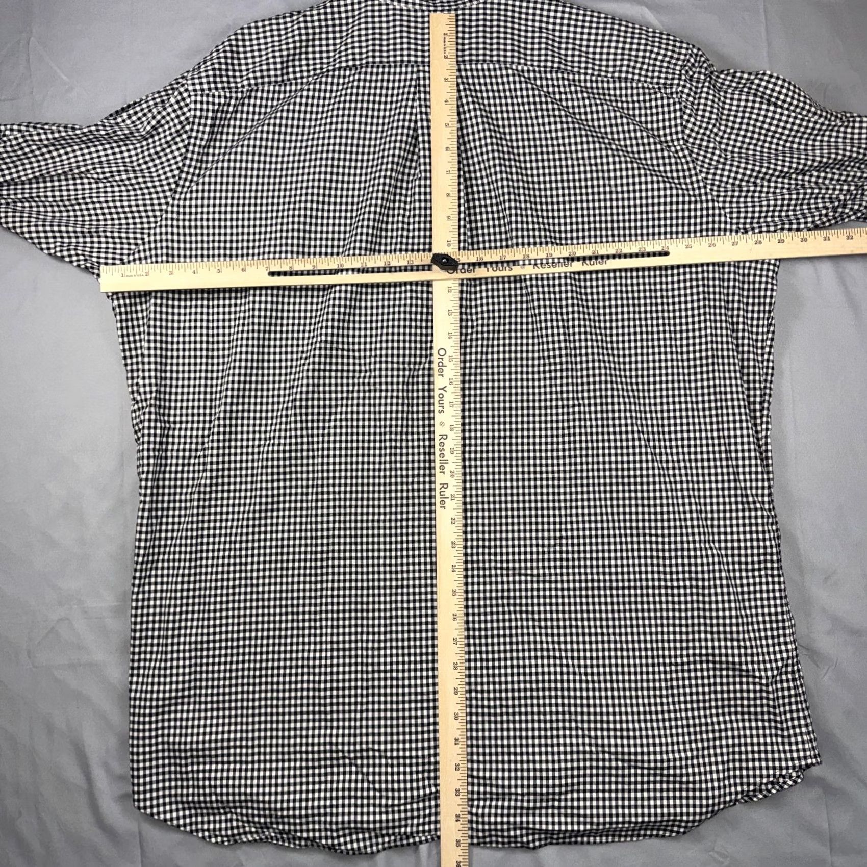 Polo Ralph Lauren Polo Ralph Lauren Shirt Men's 2XLT Black White Check Button-Down Long Sleeve Polo Pony Embroidered Casual Button-Up Shirt Size US XXL / EU 58 / 5 - 7 Thumbnail