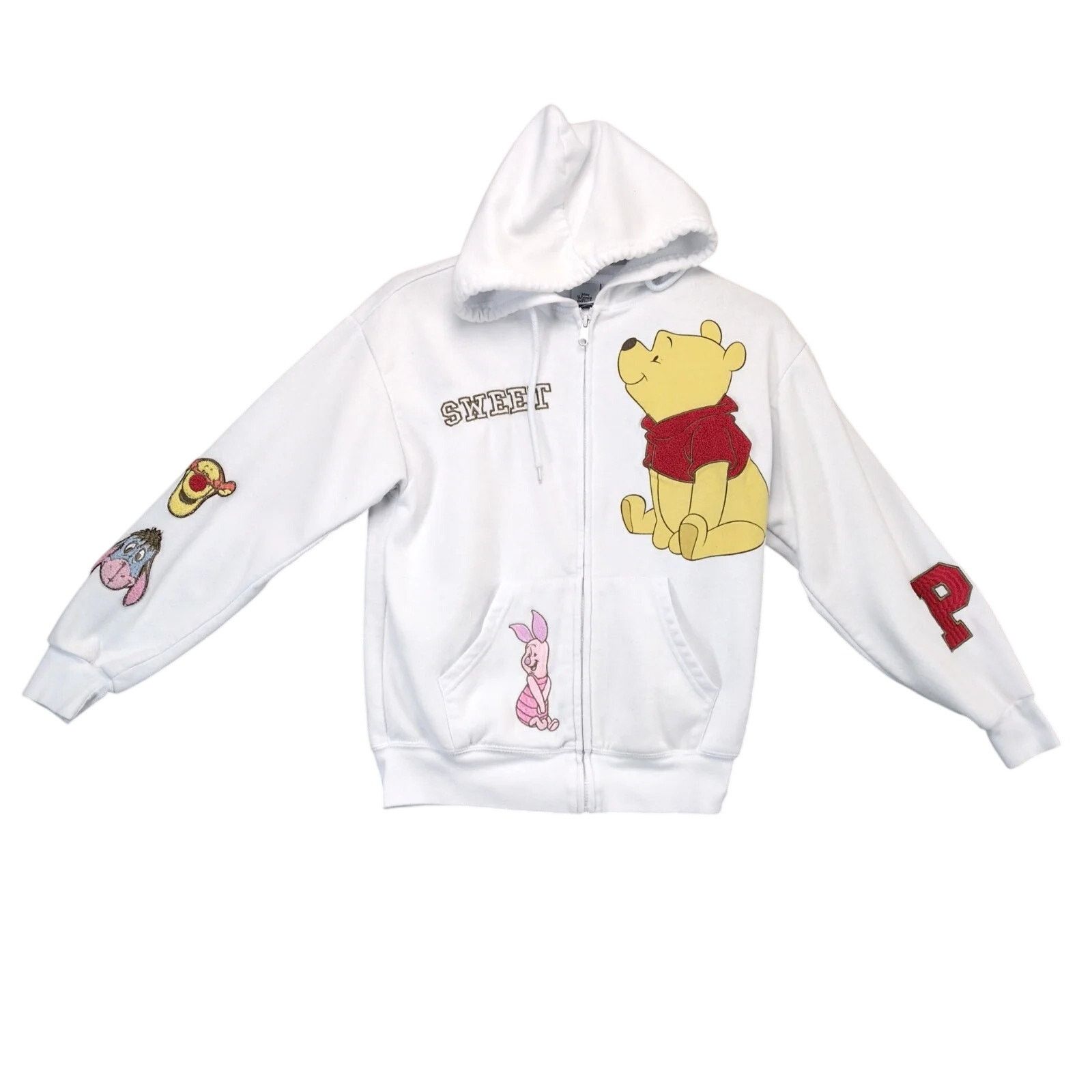 Disney Disney Winnie the Pooh Full Zip Hoodie Jacket Women's XS Size XS / US 0-2 / IT 36-38 - 1 Thumbnail