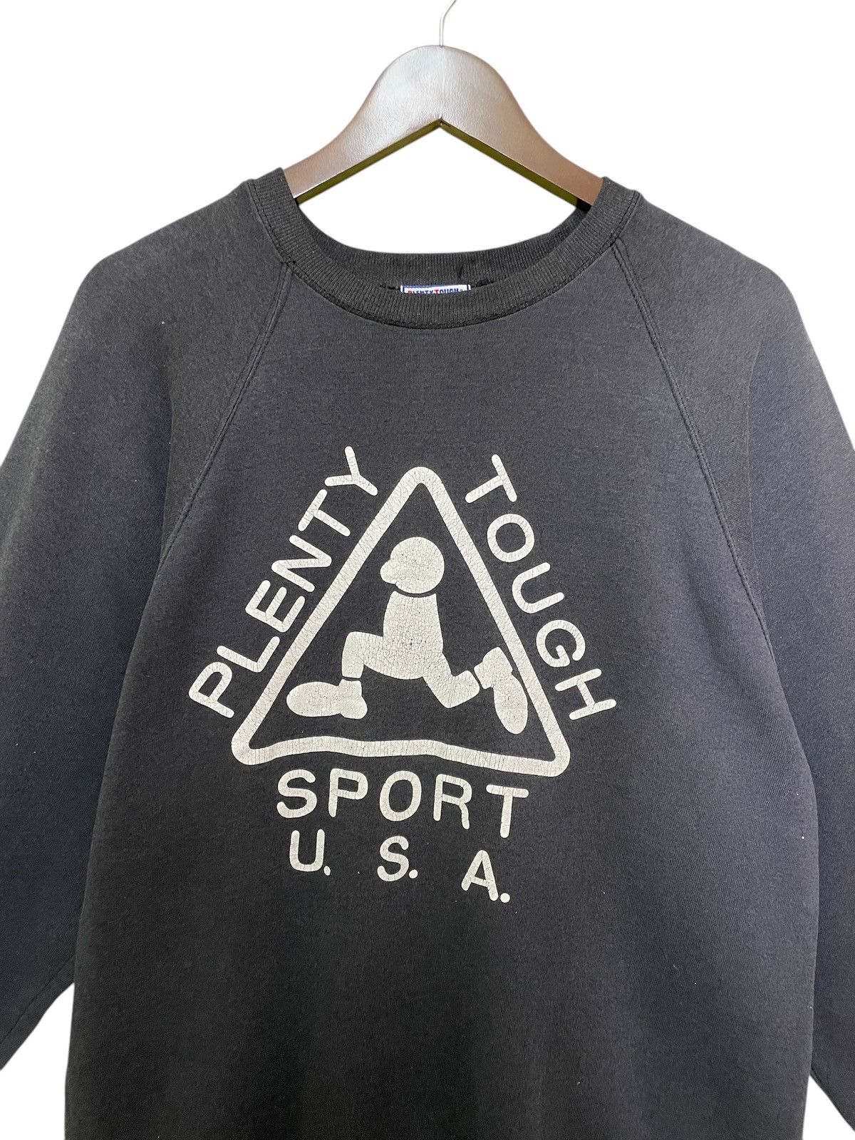 Other PLENTYTOUGH SPORT MADE IN U.S.A big logo printed sweatshirt Size US M / EU 48-50 / 2 - 4 Thumbnail