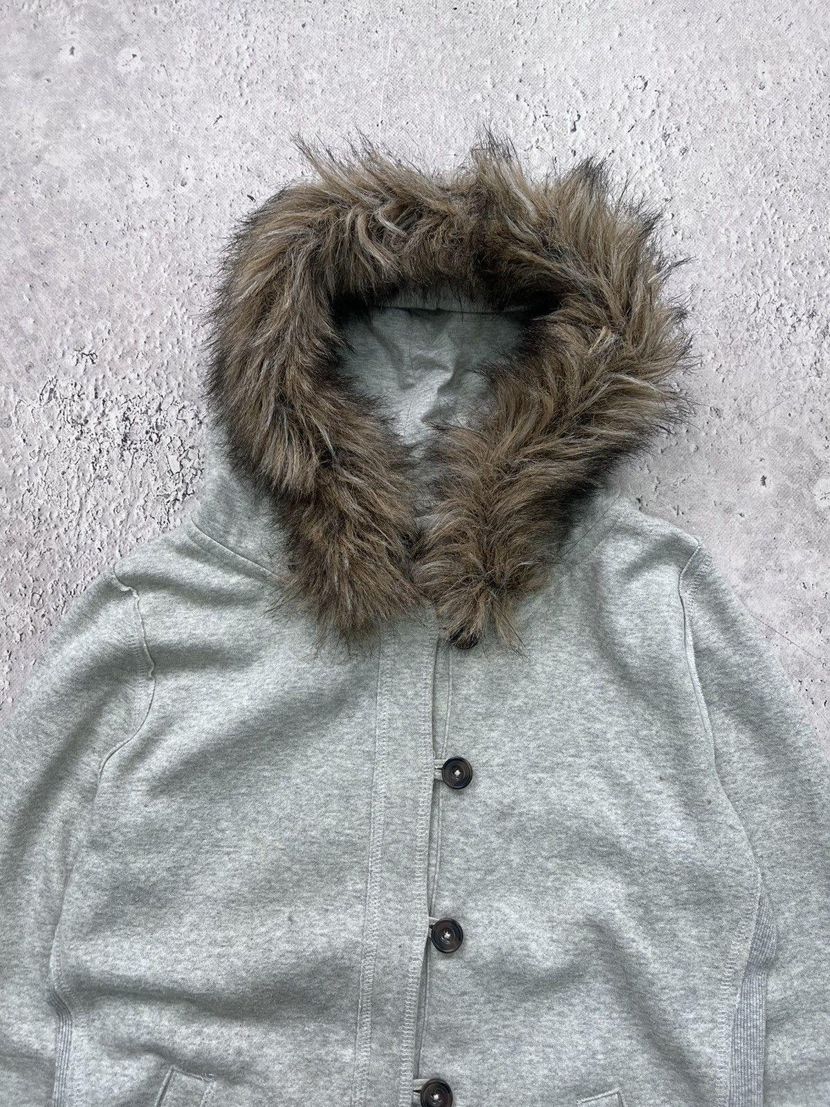 Hysteric Glamour × If Six Was Nine × Le Grande Bleu (L.G.B.) 2000s Japanese Punk Grunge Fur Puffer Jacket opium style Size US S / EU 44-46 / 1 - 4 Thumbnail