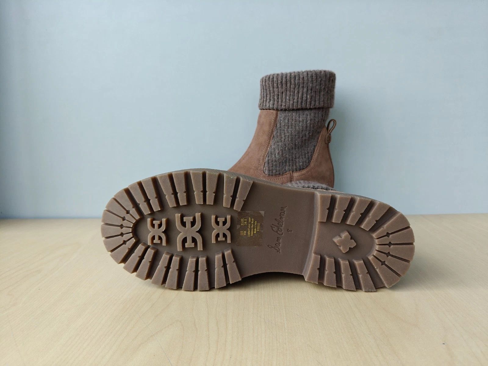 Sam Edelman Sam Edelman Steele Knit Chelsea Boot T - 0046 Size US 8 / IT 38 - 8 Thumbnail