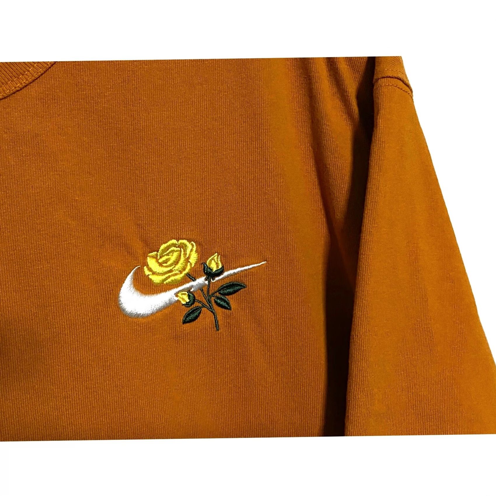 Nike Nike Tee Shirt Mens M Desert Orange Rose Swoosh Logo Loose Fit Casual Sports Shirt Mens M Size US M / EU 48-50 / 2 - 2 Thumbnail