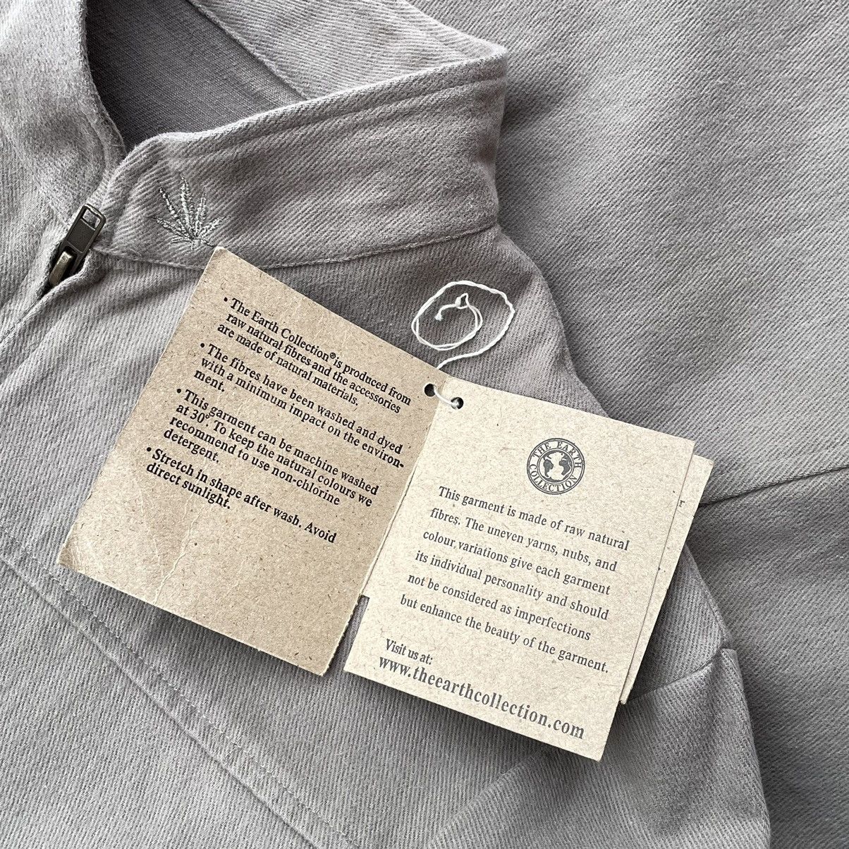 Vintage Vintage Hemp Coat Zip Jacket 00s «The Earth Collection» Size US M / EU 48-50 / 2 - 12 Thumbnail