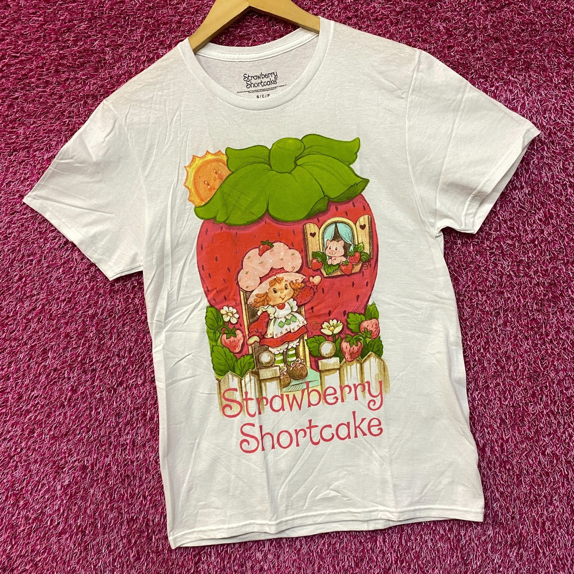Other Strawberry Shortcake Berry Sunny House Graphic T-Shirt Small Size S / US 4 / IT 40 - 3 Thumbnail