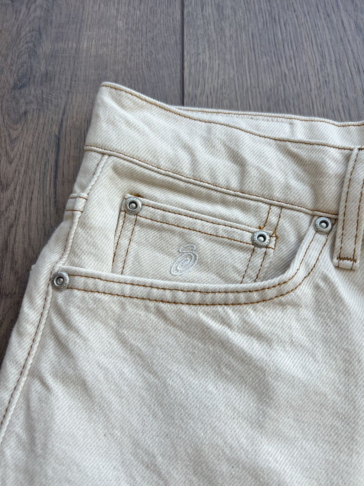 Stussy Stussy Classic Denim Jean Natural 30 Size US 30 / EU 46 - 5 Thumbnail