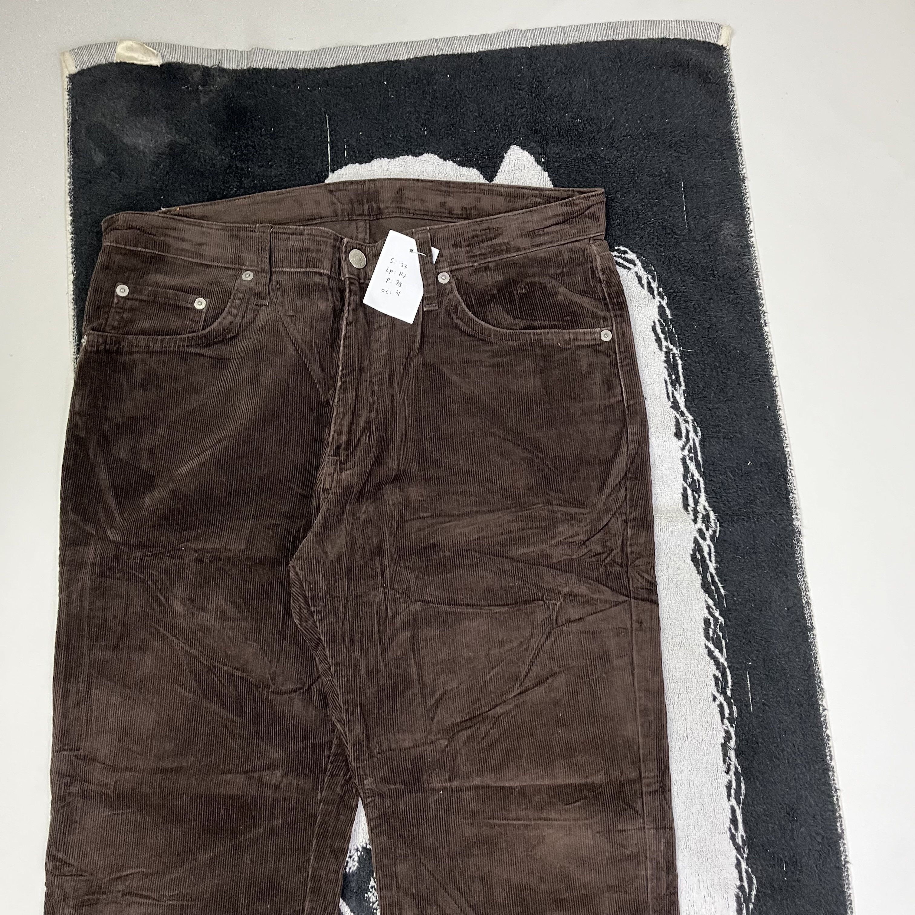 Edwin × Japanese Brand × Le Grande Bleu (L.G.B.) Edwin corduroy pants lgb style Size US 31 - 2 Thumbnail