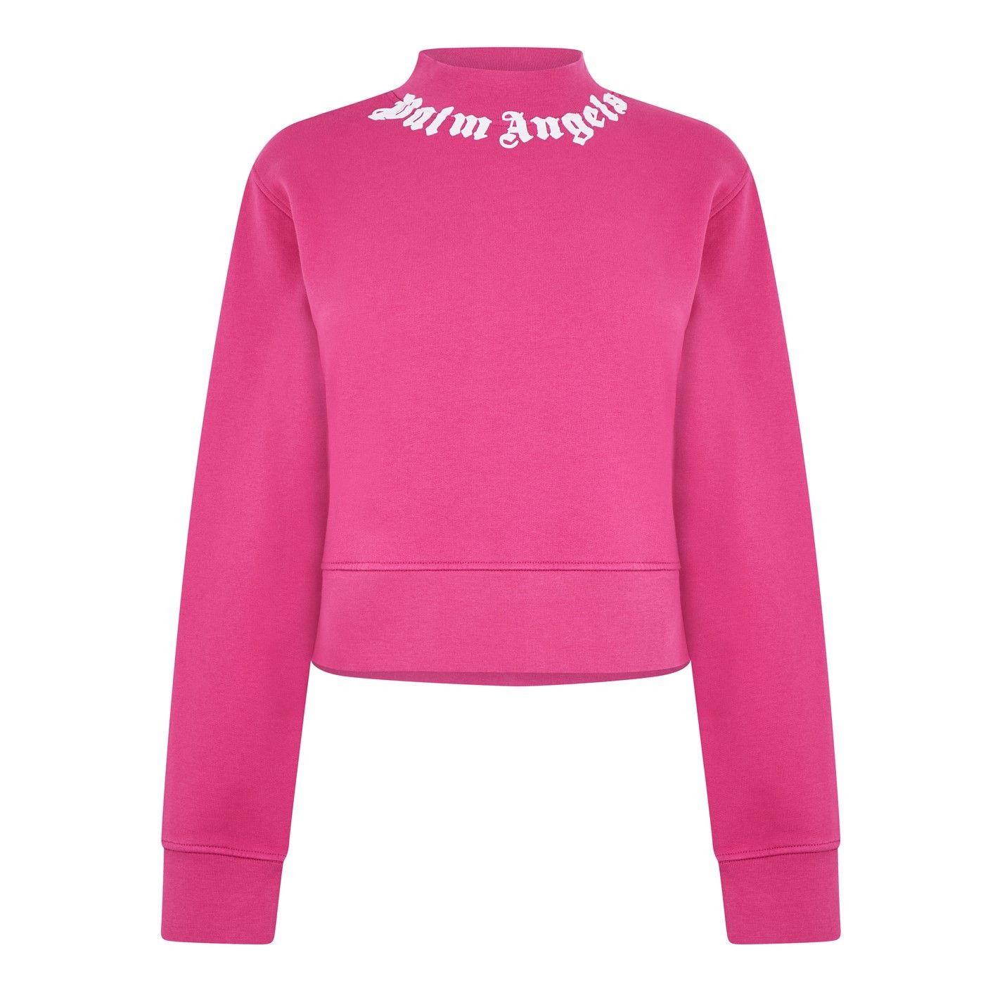 Palm Angels o1g2r1mq0325 Logo Crewneck Sweatshirt in Fuschia Size XS / US 0-2 / IT 36-38 - 1 Thumbnail