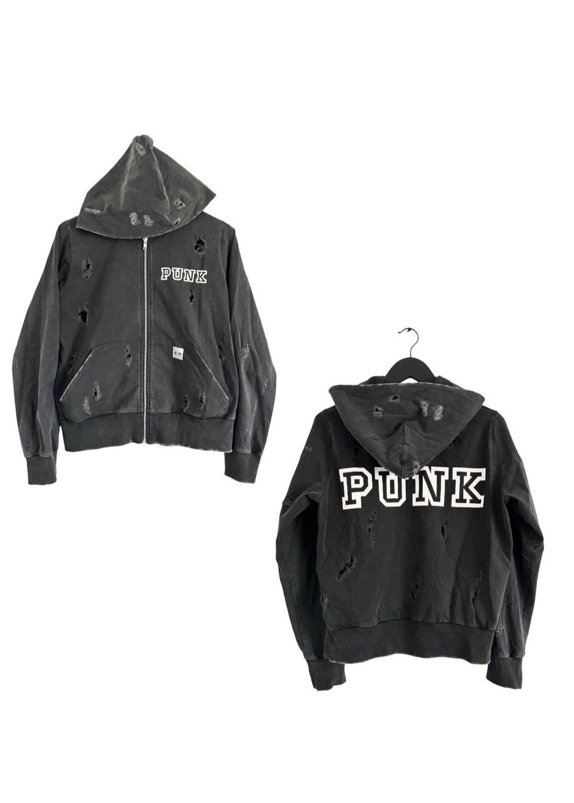 Entire Studios Unisex PUNK Distressed Hoodie Size US S / EU 44-46 / 1 - 1 Thumbnail