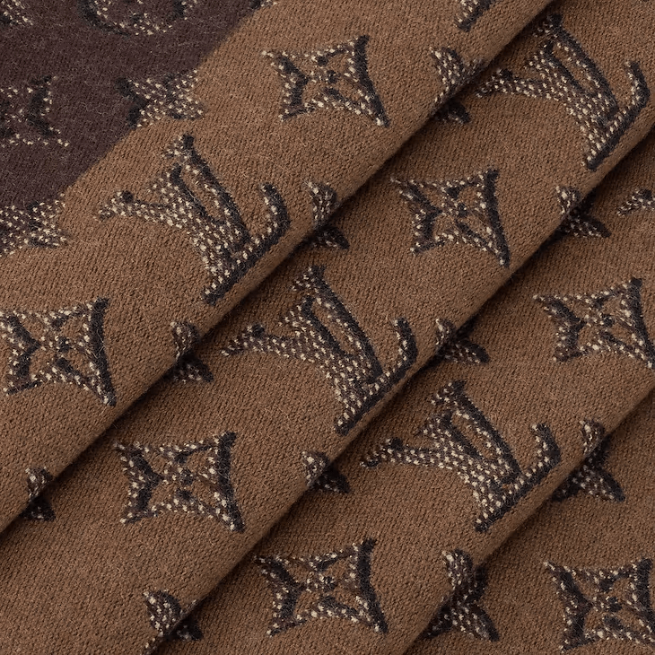 Louis Vuitton Monogram Heritage Scarf Size ONE SIZE - 3 Thumbnail