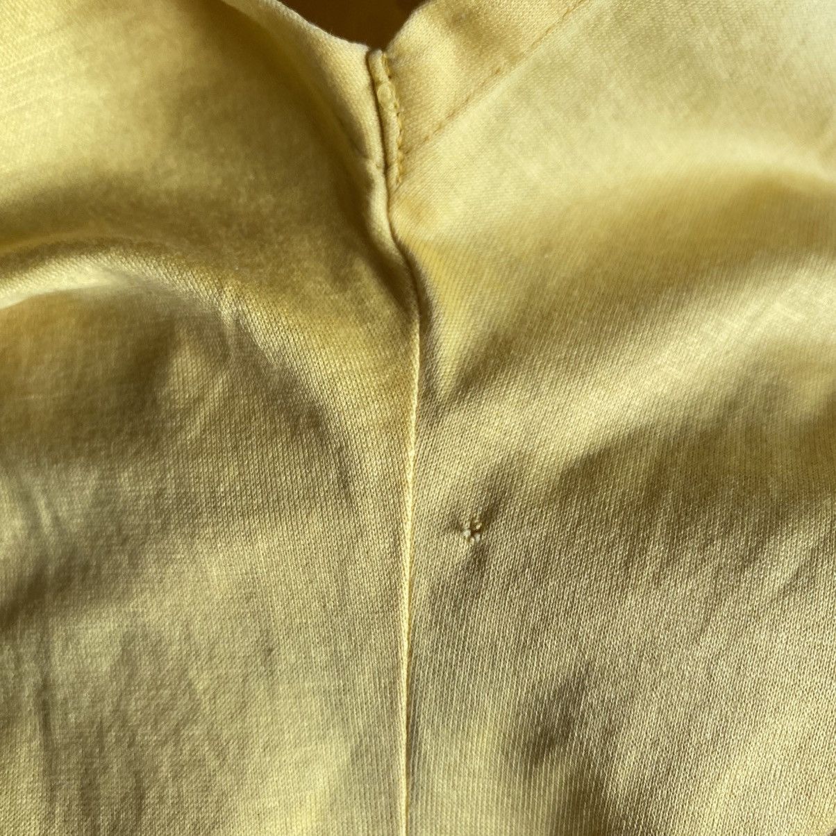 Dior Christian Dior Soft Yellow Buttoned Blouse Size M / US 6-8 / IT 42-44 - 17 Thumbnail