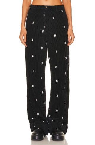 R13 R13 LOGO WIDE LEG CHINO PANT Size 31" - 1 Thumbnail