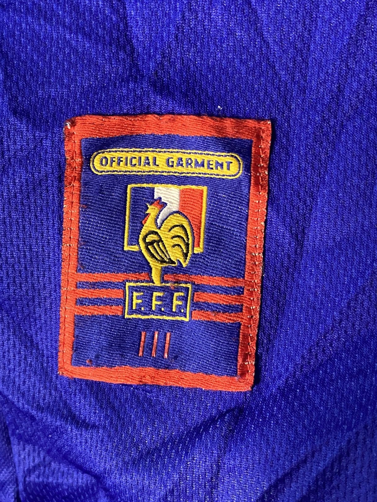 Adidas Vintage France Adidas Soccer Jersey 1998 Home Football Kit Size US M / EU 48-50 / 2 - 2 Thumbnail