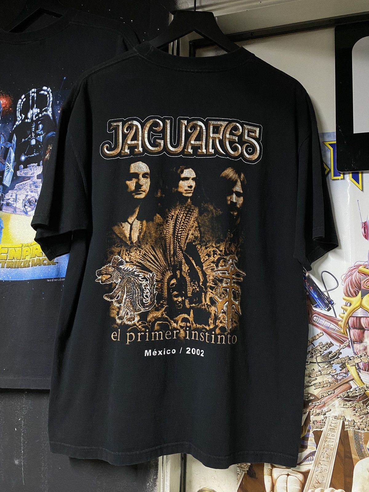 Band Tees × Vintage Vintage 00’ Jaguares Mexico Band Tee Shirt Large Size US L / EU 52-54 / 3 - 4 Thumbnail