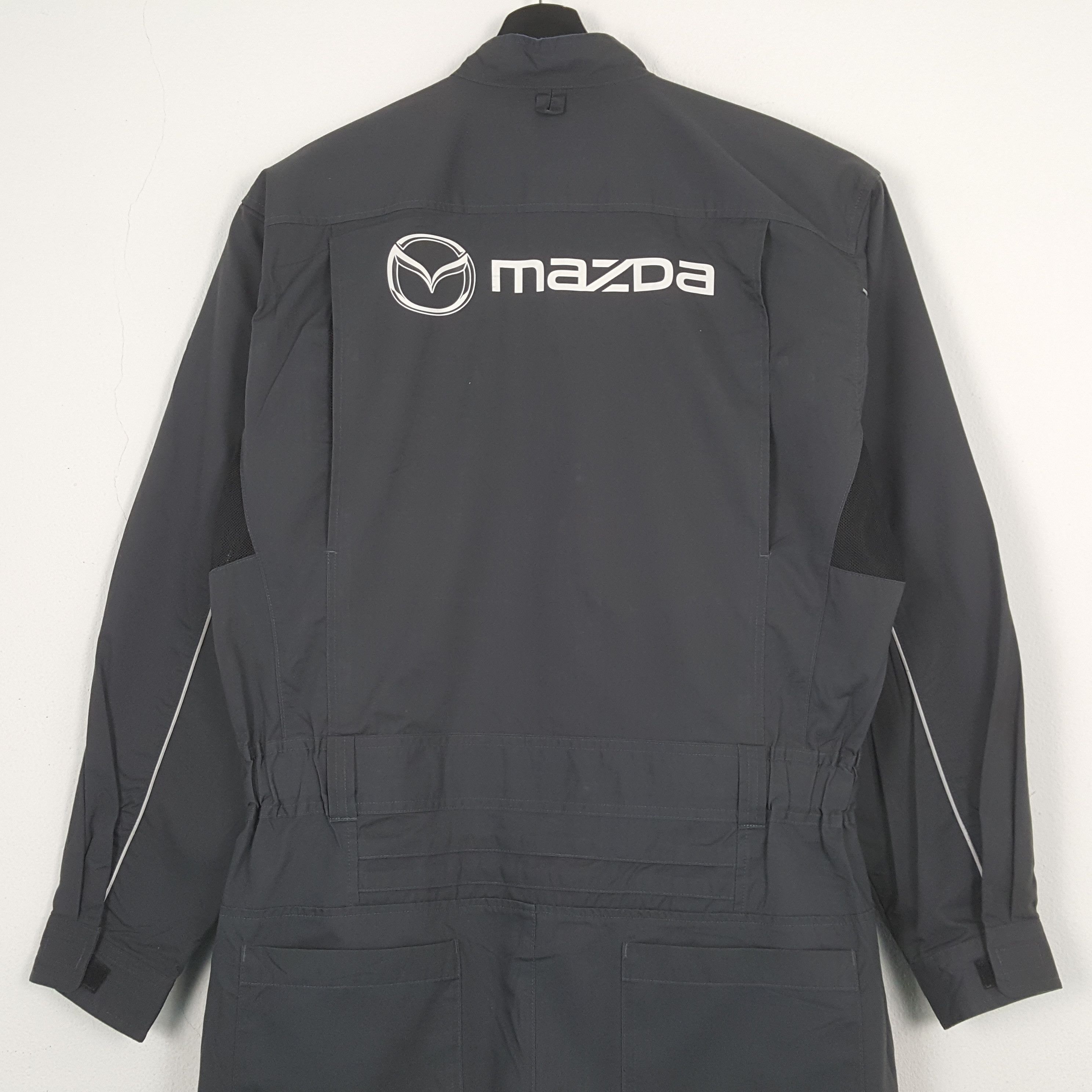 Vintage Mazda Japanese Motorsports Coverall Jacket C300N18 Size US M / EU 48-50 / 2 - 2 Thumbnail