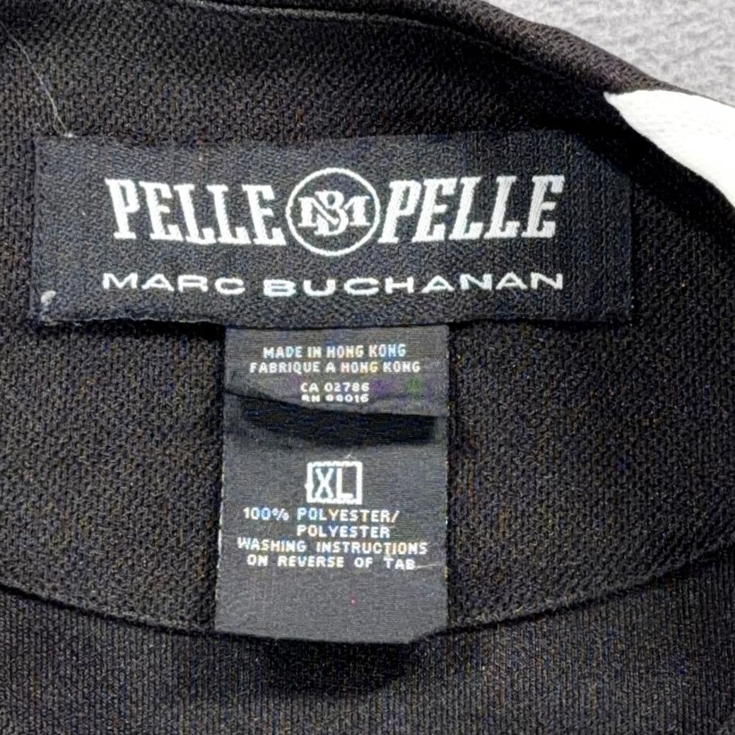 Pelle Pelle VINTAGE Pelle Pelle Baseball Jersey Adult EXTRA LARGE Black Hip Hop 90s Size US XL / EU 56 / 4 - 7 Thumbnail