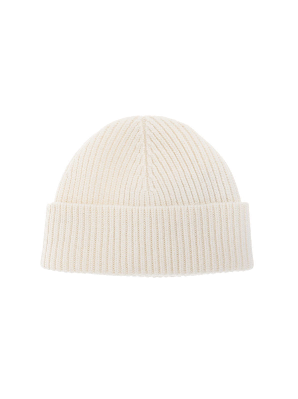 AMI AMI White / Cream Mohair Ribbed Beanie Unisex With Bag Size ONE SIZE - 2 Thumbnail