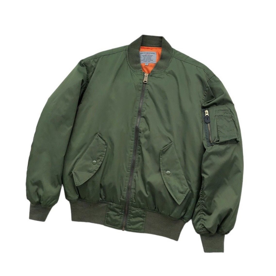 Vintage Vintage Fly’s Man Intermediate Bomber Jacket Size US L / EU 52-54 / 3 - 2 Thumbnail