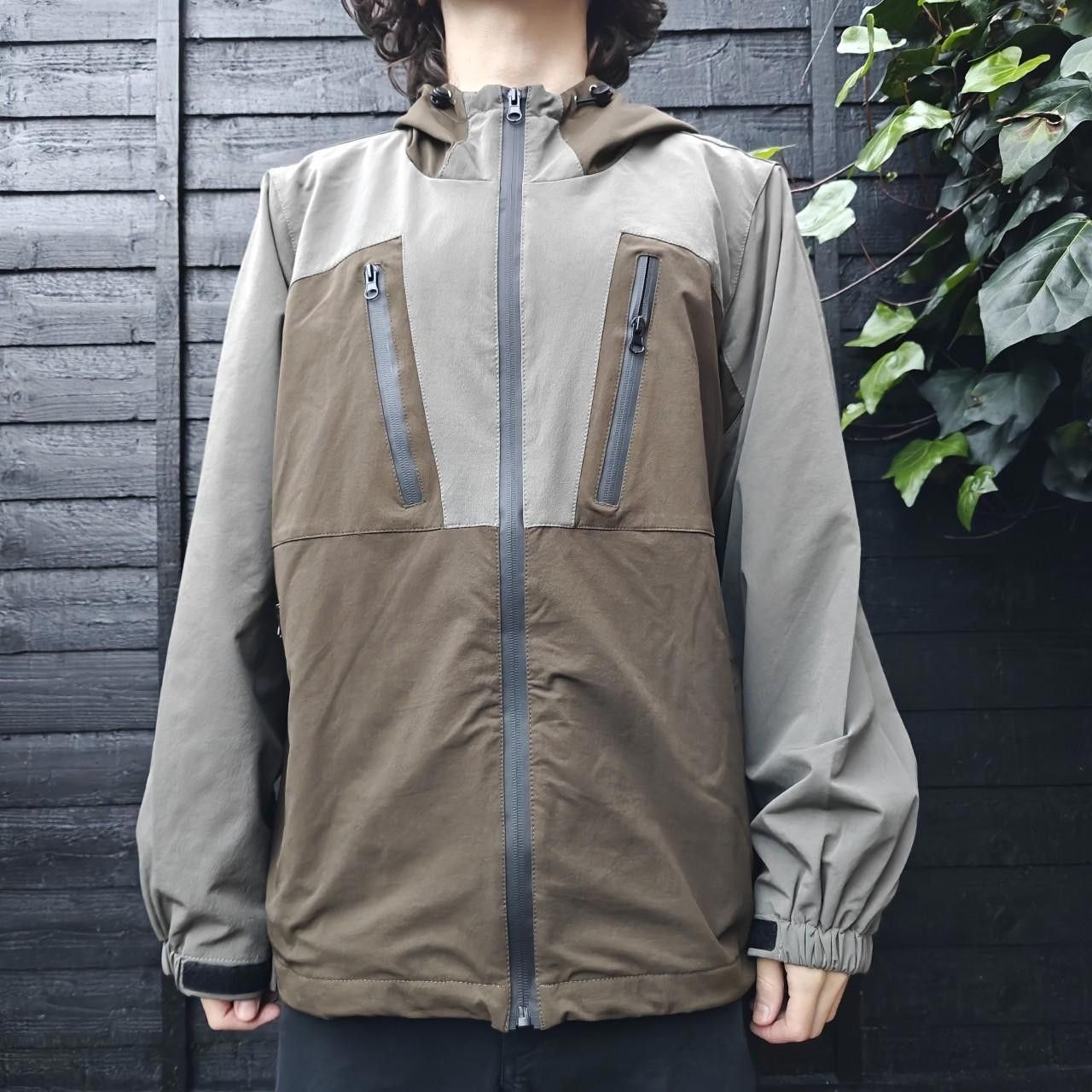 Other Japanese Grey/Brown Waterproof Panelled Softshell Jacket Size US M / EU 48-50 / 2 - 2 Thumbnail