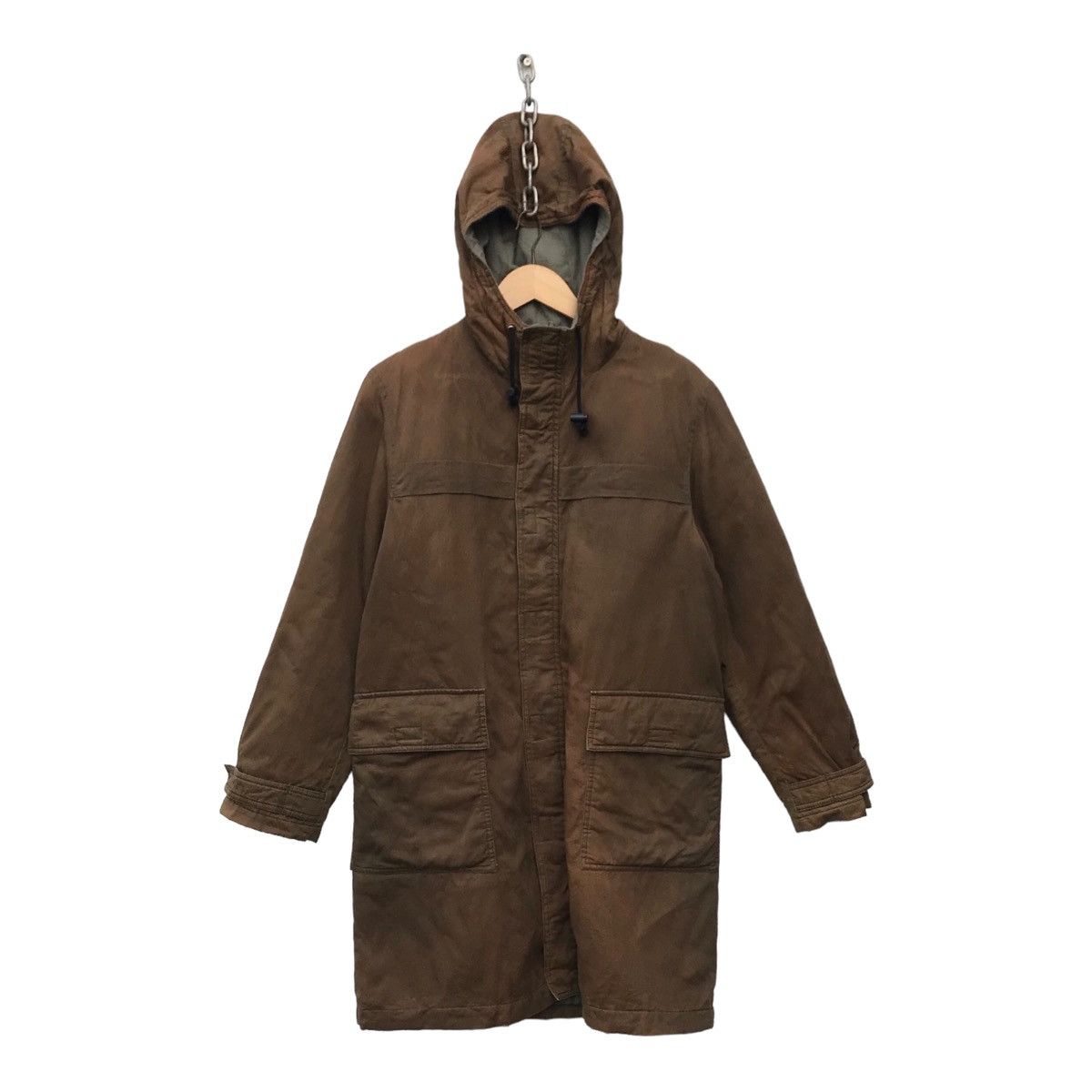Boycott Boycott Japan Faded Military Style Parka Hoodie - STAINS Size US M / EU 48-50 / 2 - 1 Thumbnail