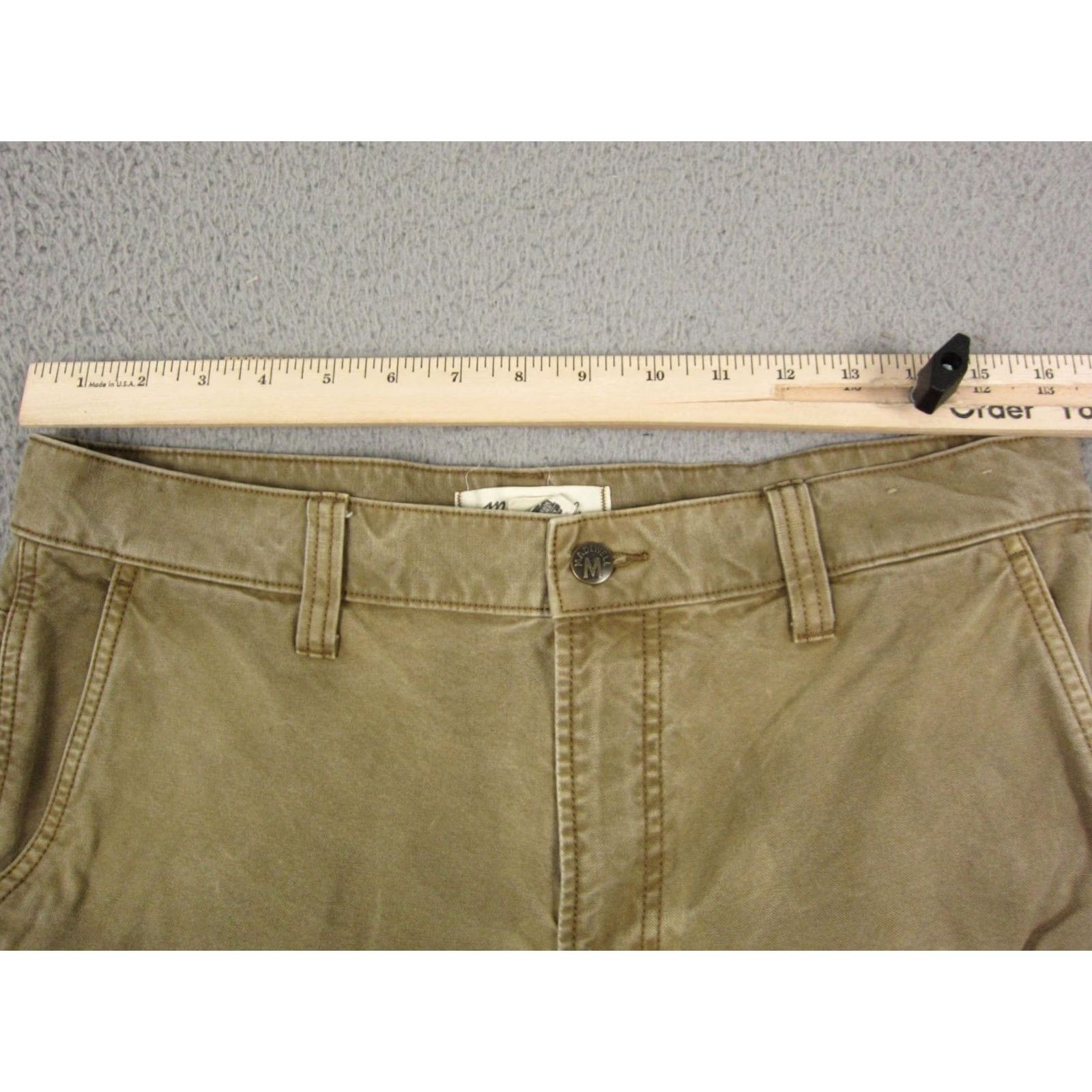 Madewell Madewell Cargo Shorts Mens 32 Khaki Brown Carpenter Baggy Workwear Outdoor Y2k Cargo Relaxed Mens Brown 32 Sport Size US 32 / EU 48 - 6 Thumbnail