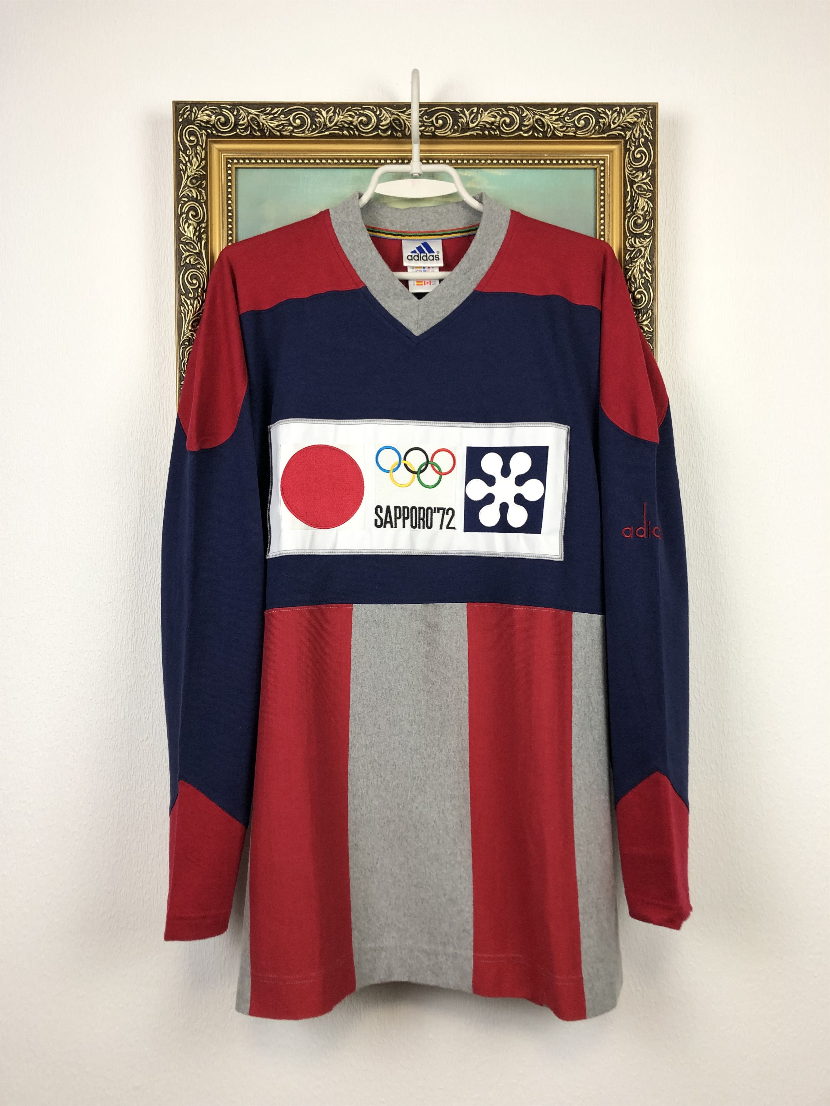 Vintage Adidas Olympic Winter Sapporo Sweatshirt Rare