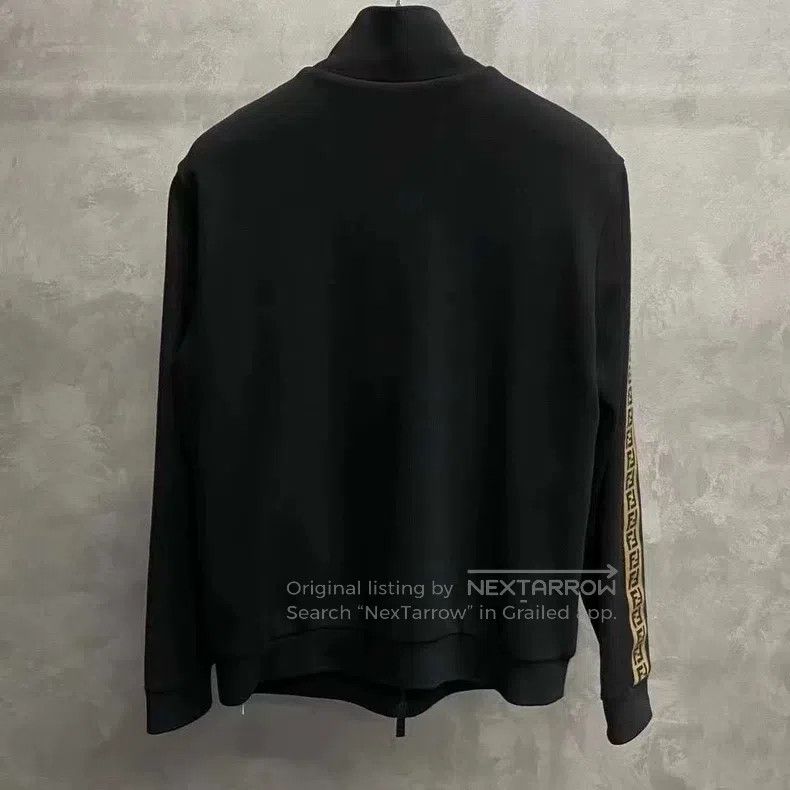 Fendi Fendi Black side pattern logo school uniform jacket Size US M / EU 48-50 / 2 - 2 Thumbnail