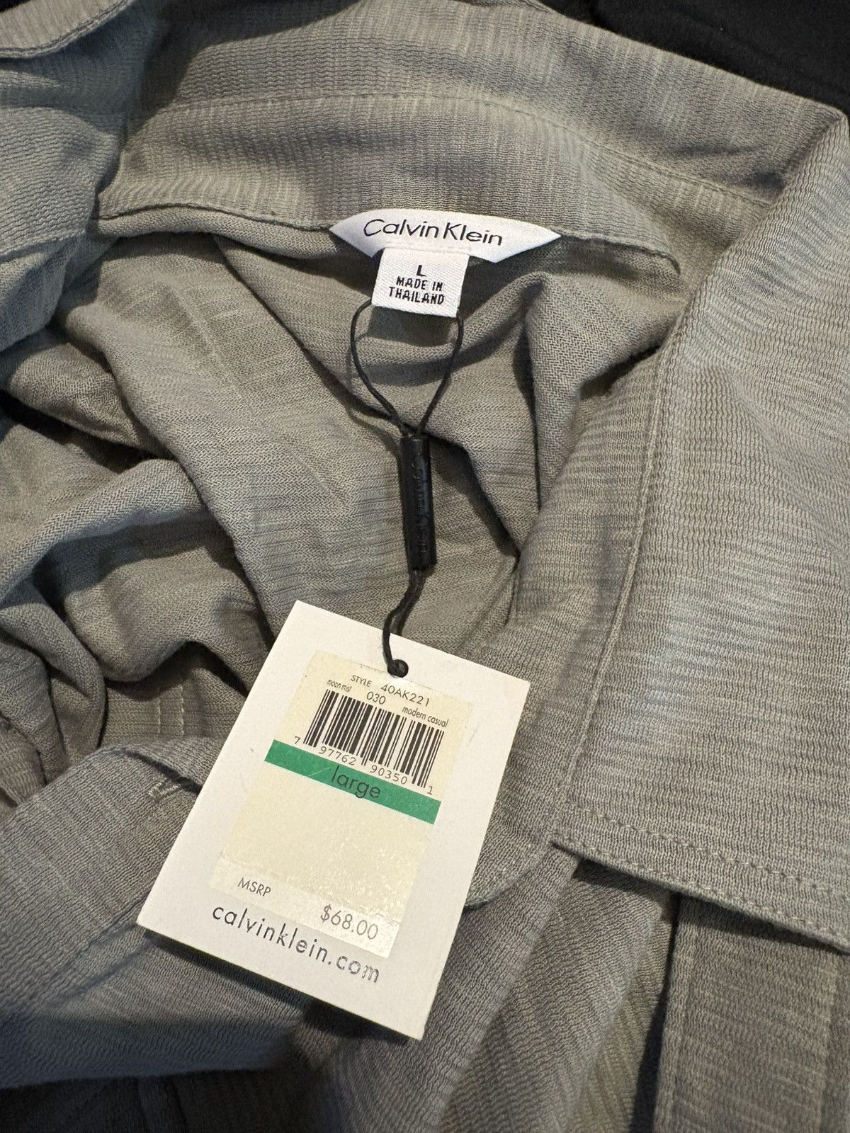 Calvin Klein Calvin Klein cotton long sleeve Size US L / EU 52-54 / 3 - 3 Thumbnail