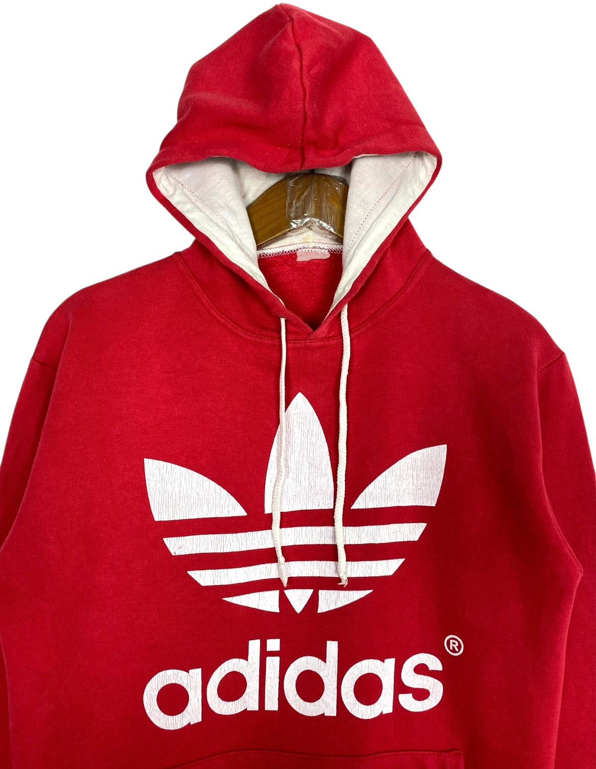 Adidas Rare‼️ Vintage Adidas Hoodie Trefoil Big Logo Size US S / EU 44-46 / 1 - 4 Thumbnail