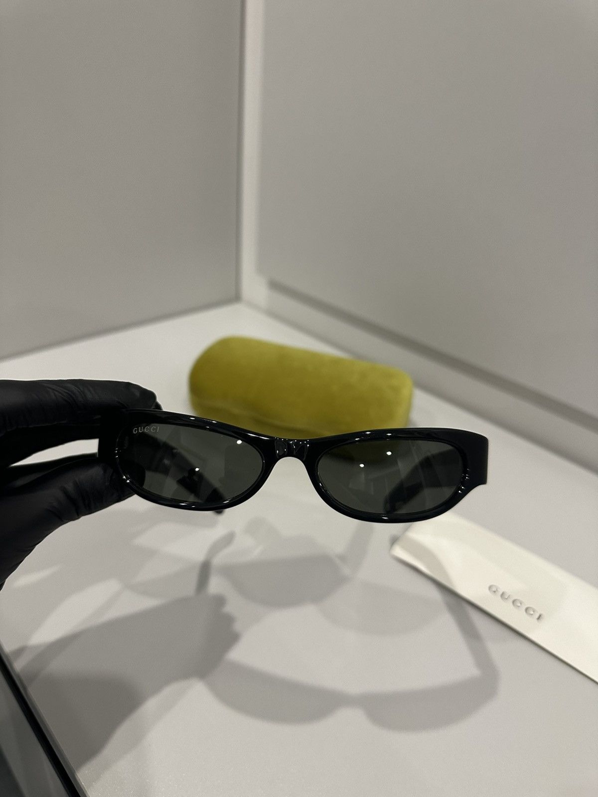 Gucci Gucci women's eyewear GG1635S Black/Grey sunglasses iconic Size ONE SIZE - 9 Thumbnail